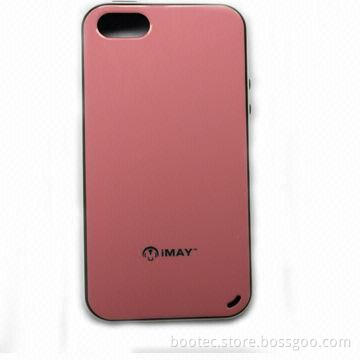 TPU Phone Case with Frame for iPhone 5, Adopt Latest IMD Technology